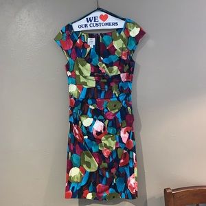 Flattering cap sleeve dress